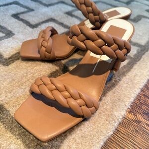 Dolce Vita Tan Braided Sandals Size 8
